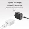 "40W Dual USB-C Fast Charger for Apple Devices 8-16, 30W US Standard Dual Port Fast Charging"