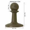4 Pcs Anti-Static Lightning Protection Cap Stable Firm Pole Tip Protector  Camping