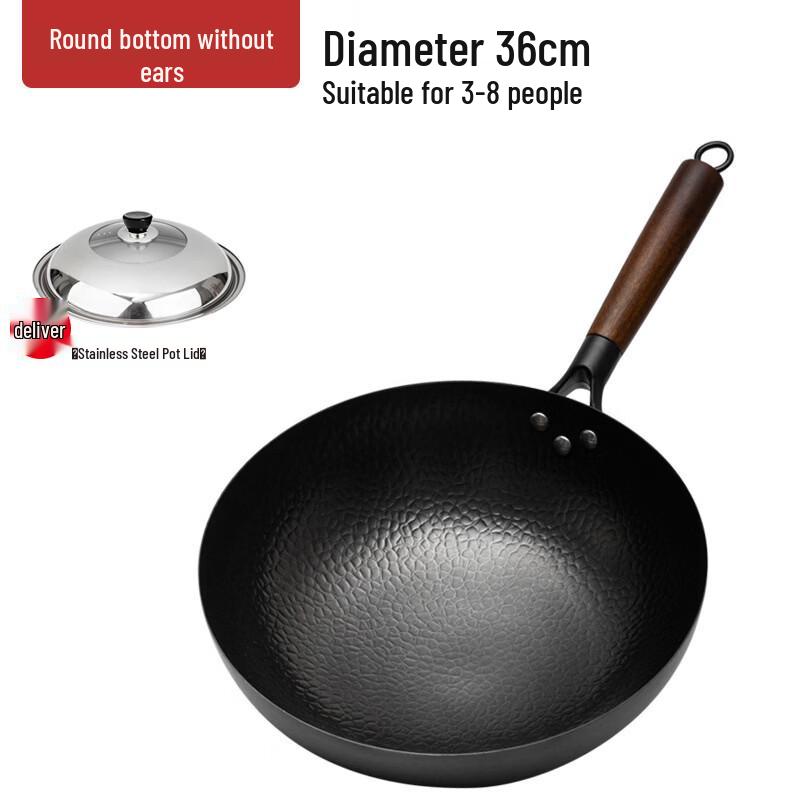 Zijin Heshi Hand-Forged Iron Wok