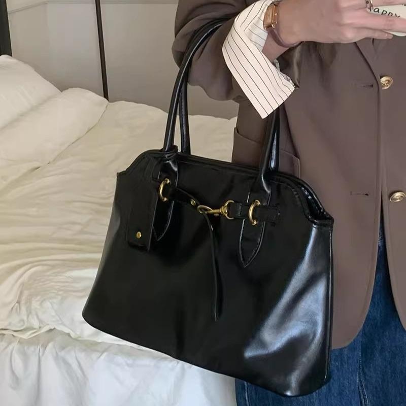 Retro Lazy Underarm Bag Women's Large Capacity Texture Everything Simple Niche Design Hand Bill Shoulder Bag