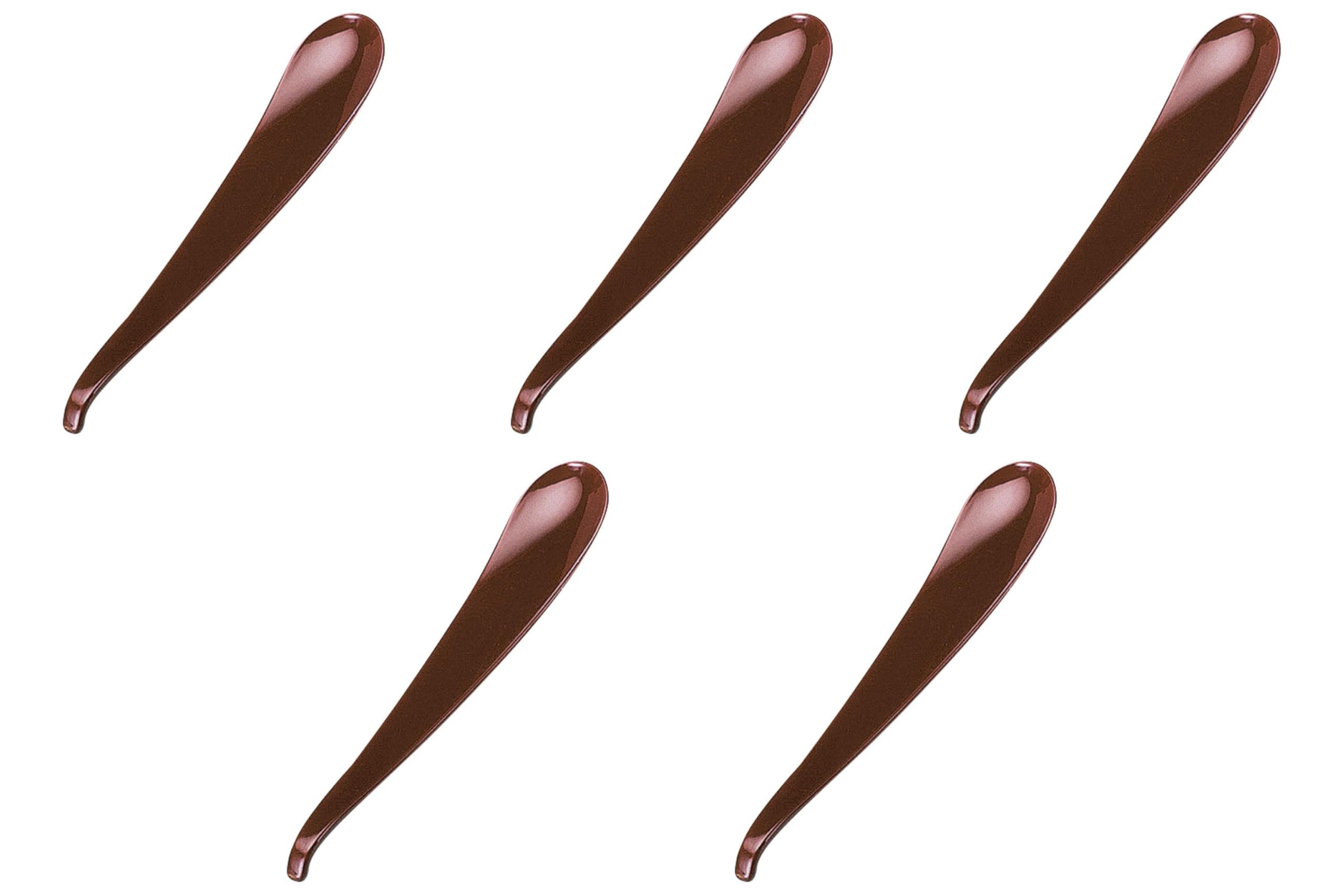 

Set of 5 Drop Dessert Shintamari Lacquer x Lacquerware ABS Setomonohonpo [TA] Heat-Resistant Spoons, [14.2 1.9 cm] Spoons, Heat-Resistant Resin,