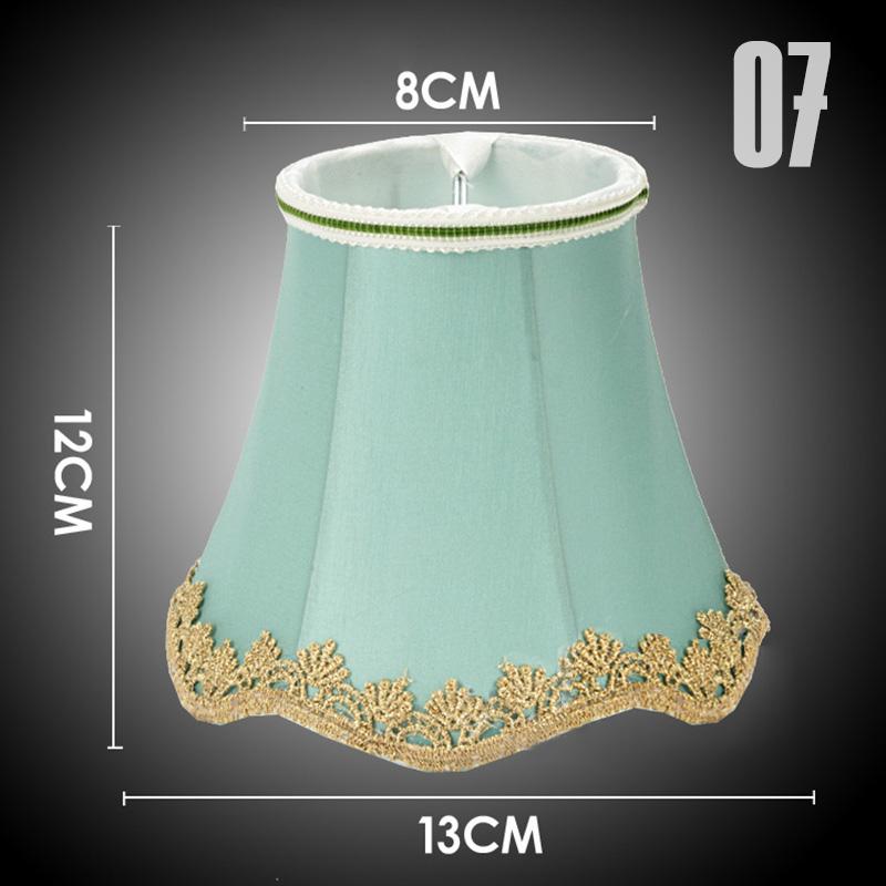 Simple Chandelier Lamp Shade Retro Candle Chandelier Cloth Lampshade Nordic Style Modern Lamp Cover For Home Decoration