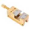 Acogedor Watch Repair Vise Clamp Brass Pointer Tube Clamp, Strong Material, Compact Size, for Watch Hands and Wheels, Essential Tool for DIY and Profe
