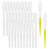 100 Disposable Graduated Plastic Pipettes: 1ml, 2ml, 3ml, 5ml Dropper Set