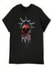 Liberty Skull T-Shirt For A Boy Graphic T Shirts Short Sleeve Tee Unisexs Graphic T-Shirts Anime