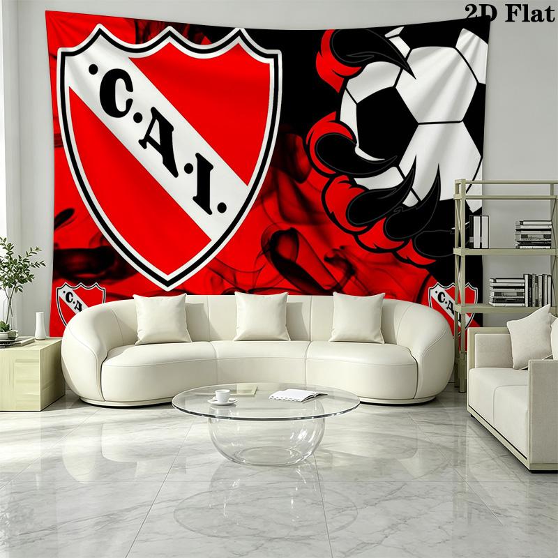 CA Independiente Wall Tapestry Aesthetic Wall Hanging Printed Fabric Blanket Decorative Tapestries for Bedroom Living Room Home Decor