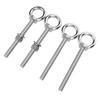 8 Pcs Eye Bolt M10x153mm 304 Stainless Steel Heavy Duty Eye Bolts with Nuts and Washers for Outdoor String Light Patio