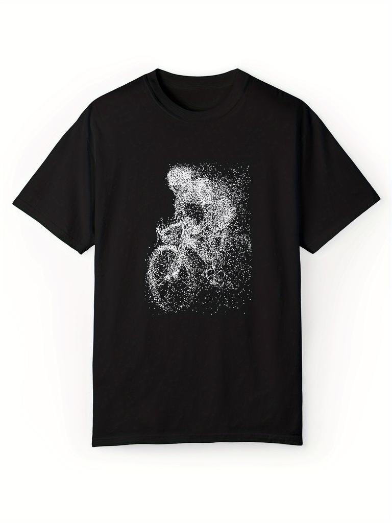 Simple Fashion Print 100 Cotton Trend Versatile Men Woment Tshirt Summer Autumn Daily Outdoor Sports Casual Loose Short Sleeve