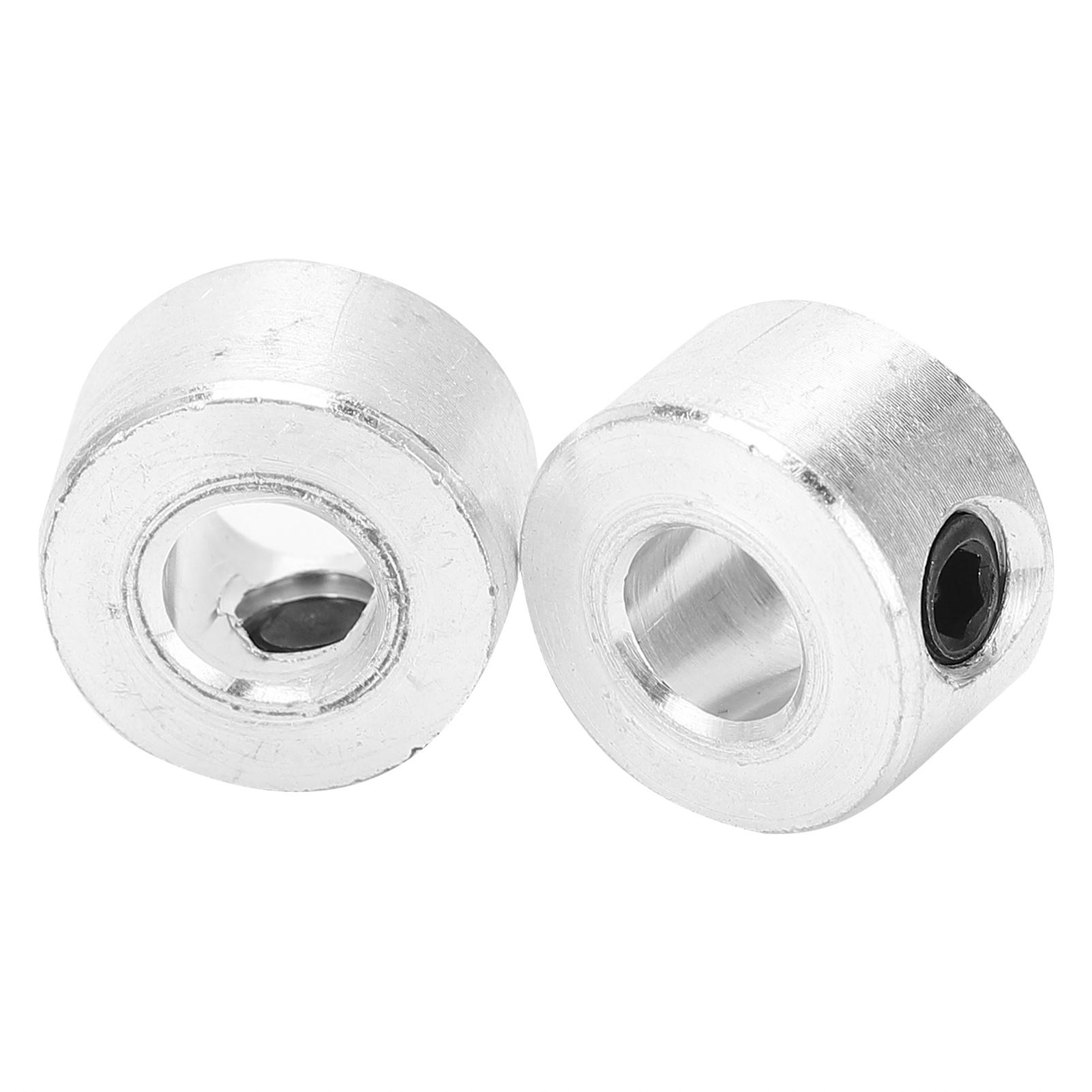

2Pcs Stop Collar Set Drill Bit Depth Shaft Limit Ring Positioner Locator M5 6mm 490600060008