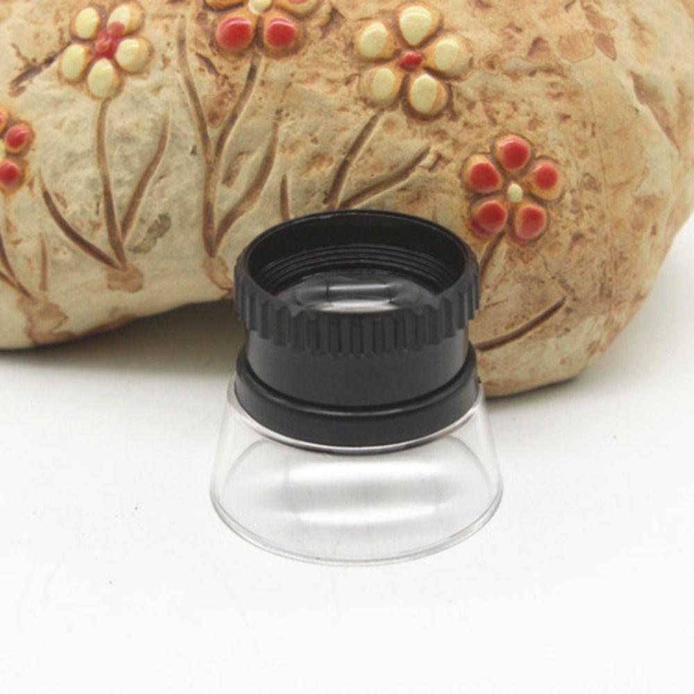 HD Handheld Magnifier 15X Magnifying Glass Portable Microscope For Reading Repair