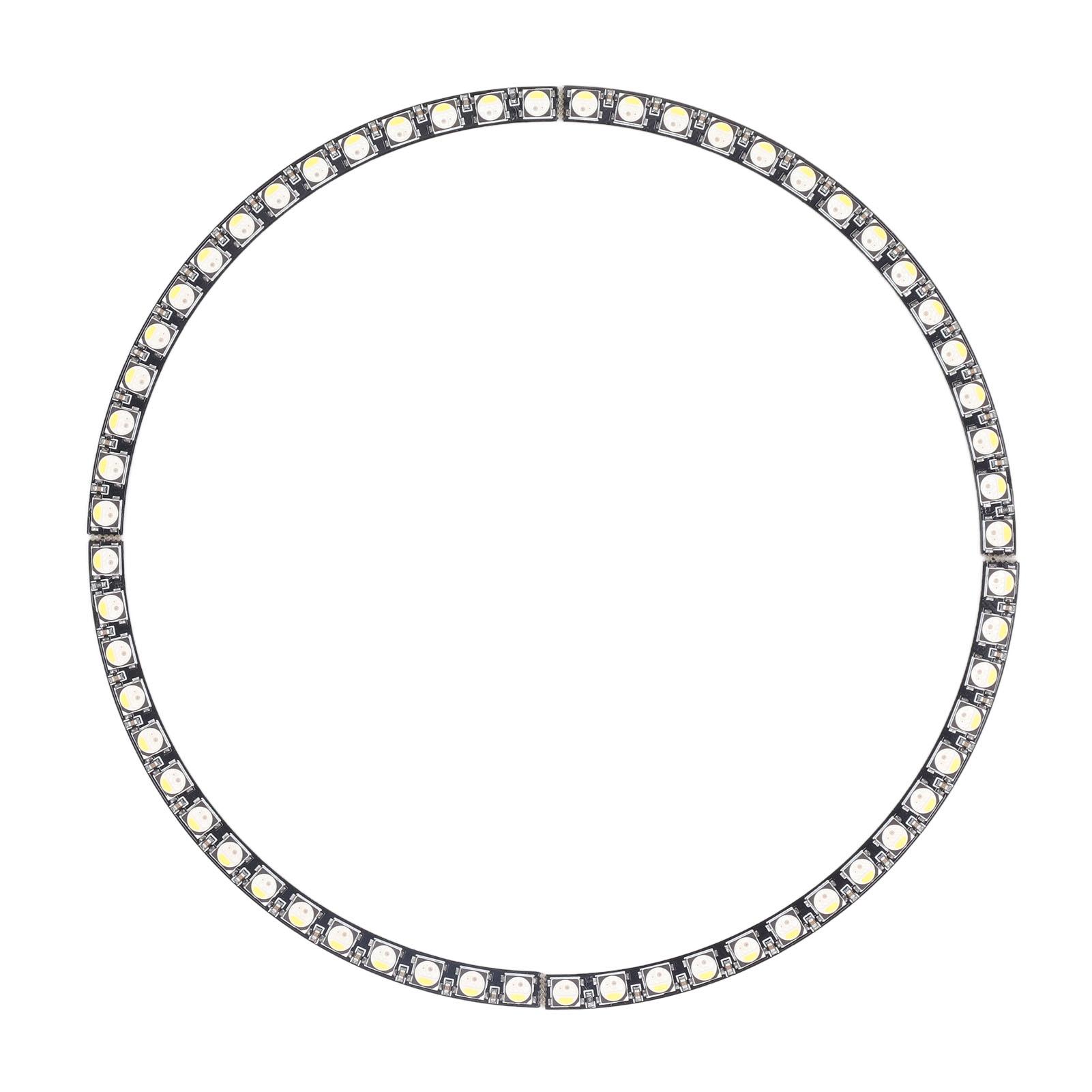 

60-битный светодиодный кольцевой светильник полноцветный индивидуально адресуемый SK6812 чип RGB модуль лампы с драйверами