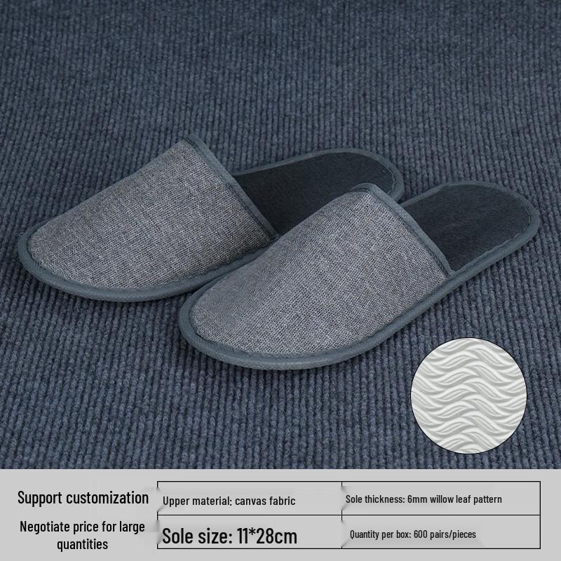 Individually Wrapped Disposable Hotel Slippers
