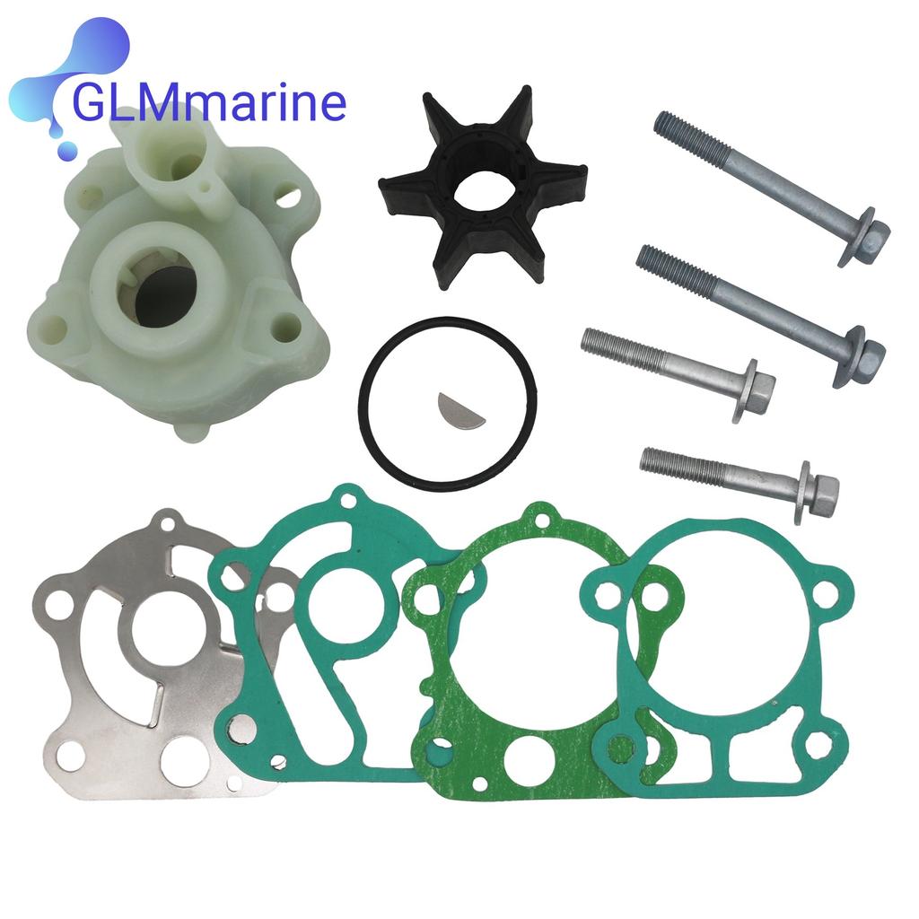 Water Pump Impeller Kit with Housing 692-W0078 for Yamaha 2-Stroke 60 To 90 HP Outboard Marine Boat Engine Part 692-W0078-01