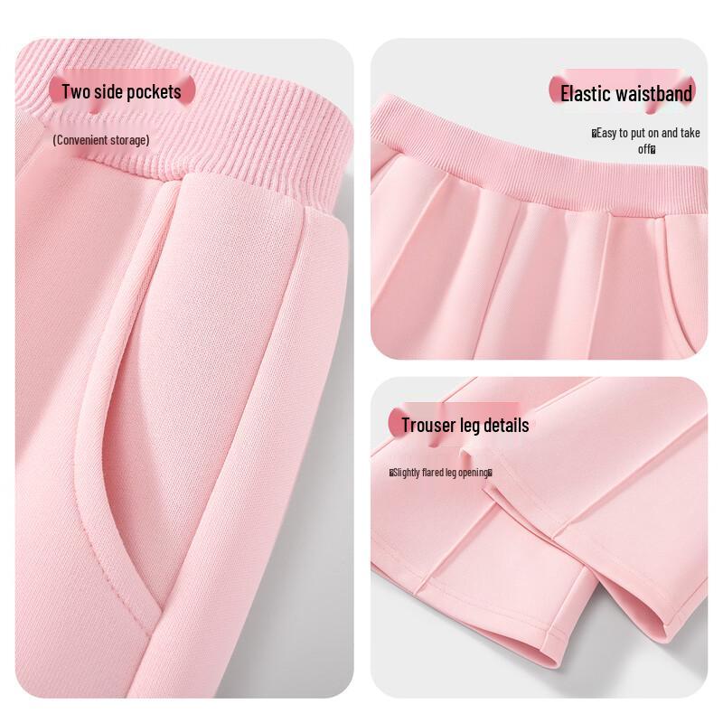 Girls' Stylish Flared Casual Pants - Spring/Autumn Collection