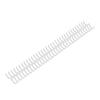 10Pcs Binding Coils 34 Holes Polypropylene Wear Resistant Binding Spines for Stationery