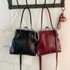 Neue Retro-Stil Damen-Handtasche PU-Leder Große Kapazität Umhängetasche Wasserdicht Elegante Crossbody-Tasche Tägliche Nutzung