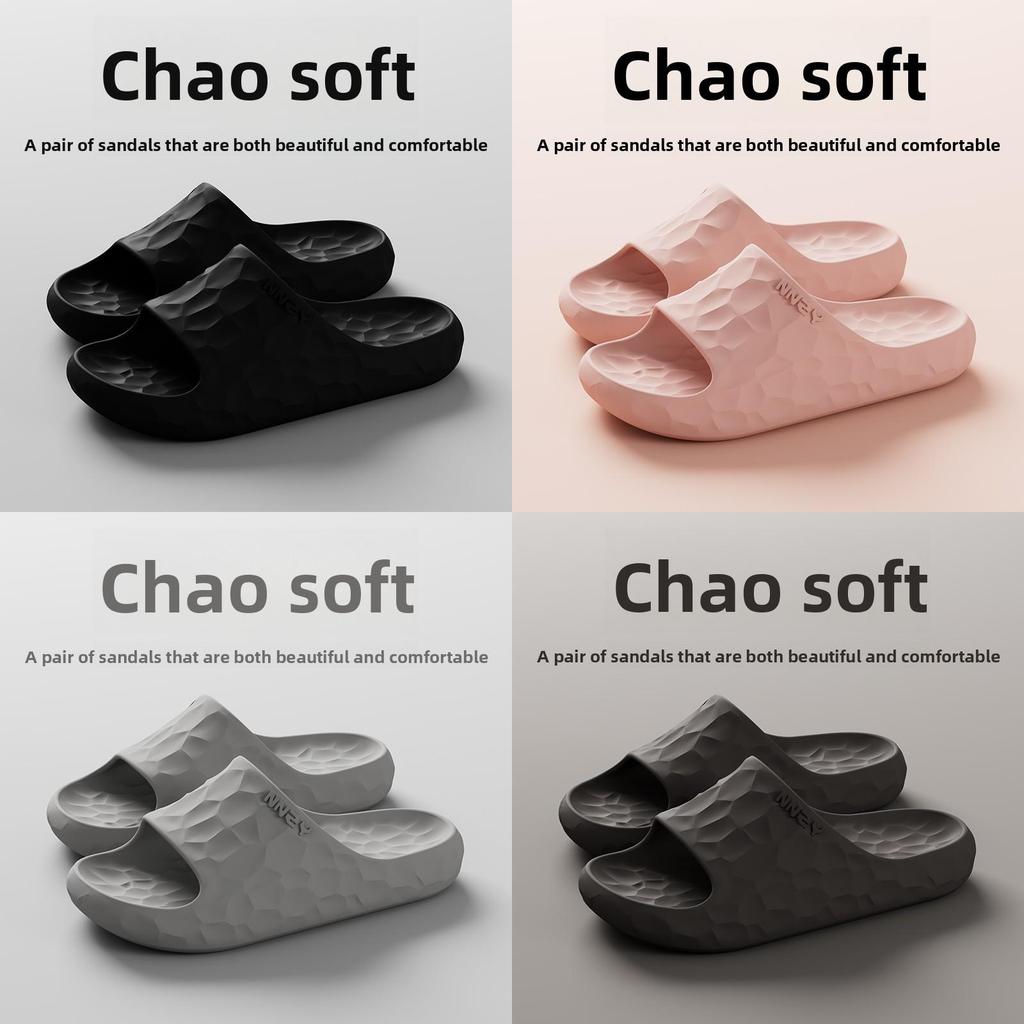 Indoor Couples Slipon Eva Slippers With Nonslip Sole For Home Comfort