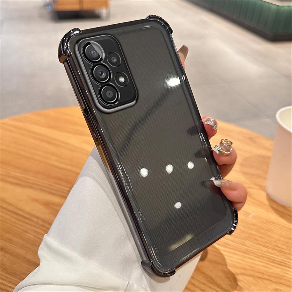 

Прозрачный чехол с магнитным кронштейном для телефона Samsung A13 A23 A33 A53 A73 A12 A22 A32 A52 A03 A52S, противоударный мягкий чехол For Samsung A03