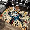 1pc My Hero Academia Chair Mat - Anime Cartoon Design, Office Desk Pad, Non-Slip Carpet for Home Decor, Gaming Room, Seasonal Gift.T036