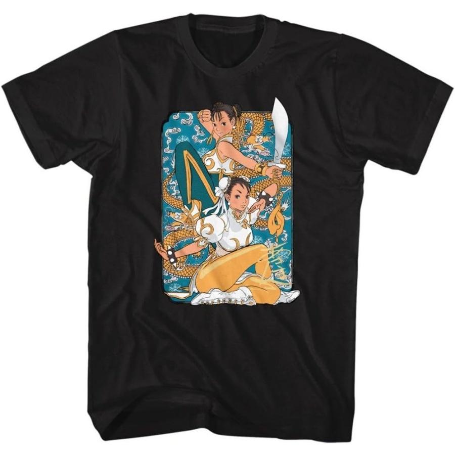 A&E Designs Футболка Street Fighter Двойная футболка Chun Li XXXXXL чёрный