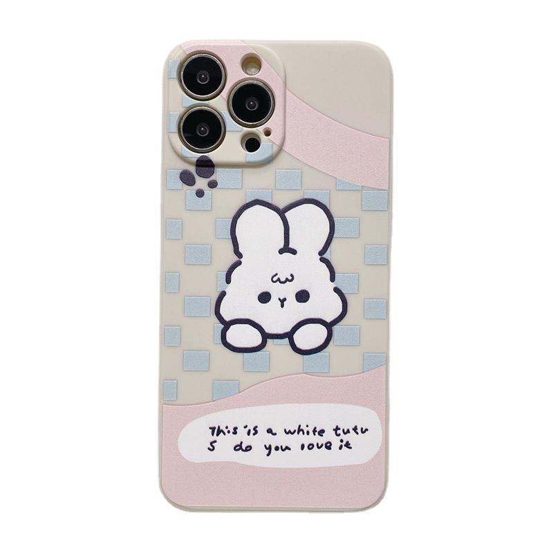 Cute Mary Cat Applies To Samsung S23 Mobile Phone Case A24 A34 Soft Cute Rabbit A04E Cartoon A53 Bracket