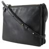 CELINE trio Shoulder Bag black leather Women Used