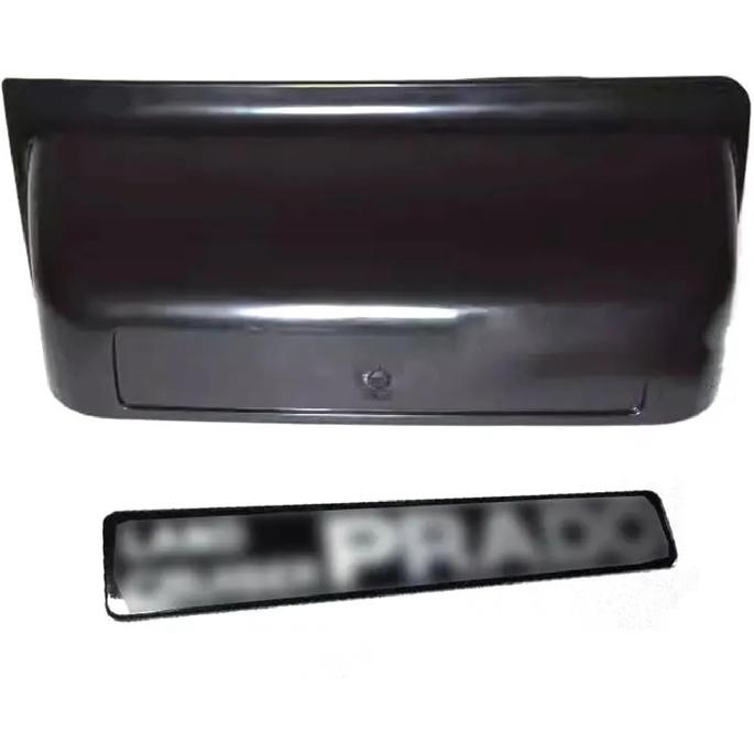 

Car Tailgate Door Handle Compatible with Land Cruiser Prado LC95 3400 1996-2002 Rear License Plate Lamp Assy Frame(Plate and Sticker) Plate and Sticker