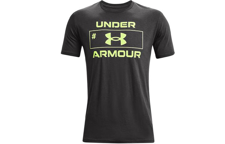 Under Armour Straight Fit Short Sleeved T Shirt Men s Gray 1361682-010 M