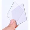 10 Stuks Zeer Transparant Acryl Vierkant Rond Met Magnetisch Vel Materiaal Pakket Huisdecoratie Diy Koelkastmagneet