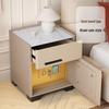 Modern Light Luxury Rock Plate Bedside Table
