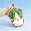 Coral Fleece Goose Hand Towel - Absorbent & Cute for Kids' Bathroom or Kitchen