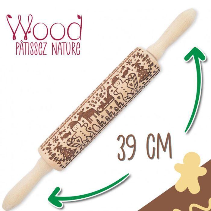 Gingerbread Man Rolling Pin 39cm