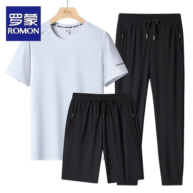 ROMON Men s Quick-Dry Sports 3-Piece Set 7XL