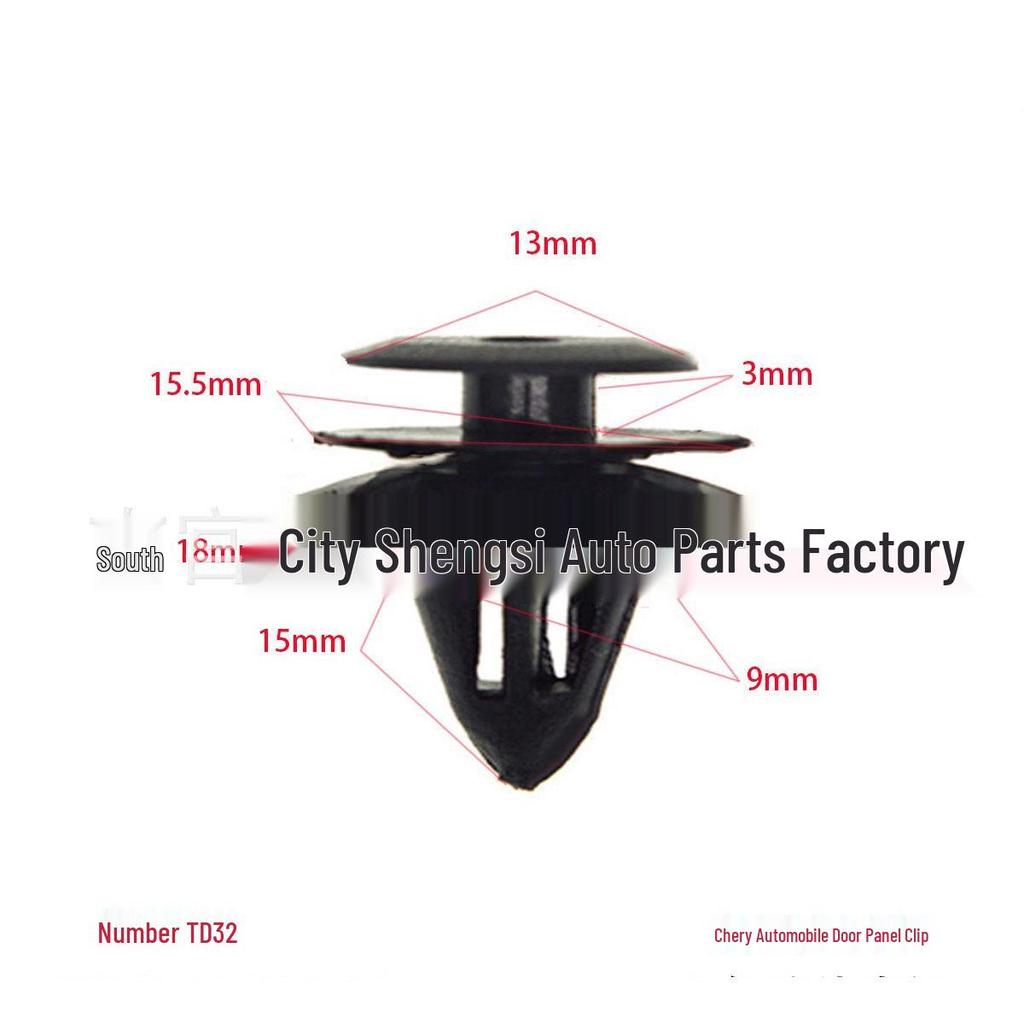 Mazda3/6 Ruiyi Door Panel Accessory Skirt & Lining Installation Buckle Kit
