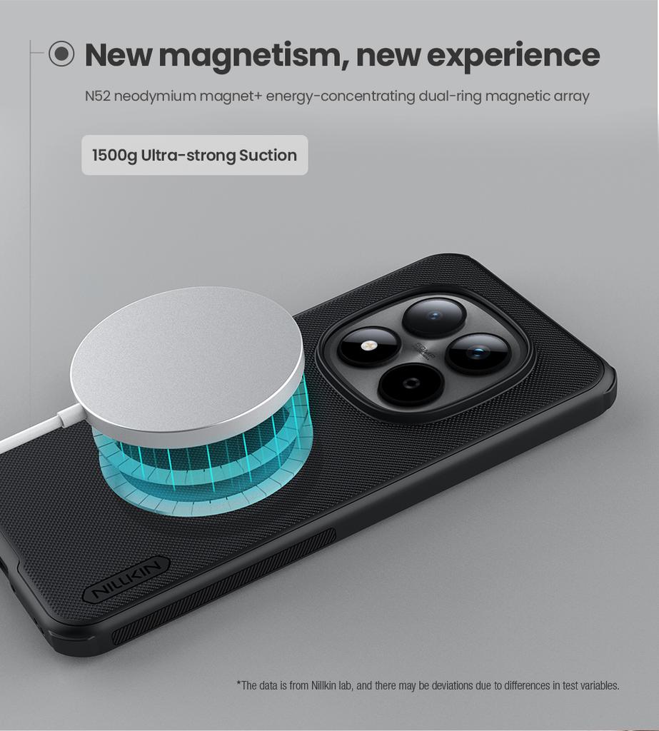 For Xiaomi Redmi Note 15 Pro Plus 5G Case Nillkin Magsafe Magnetic funda Frosted Shield Hard PC Protection Back Cover