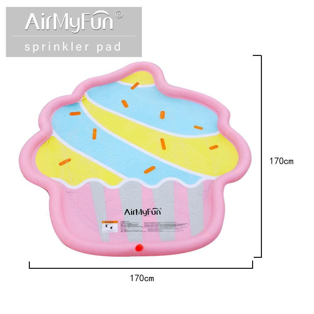 

Потовщена ПВХ Іграшка-дощовик для дітей – Літній вуличний водний ігровий килимок