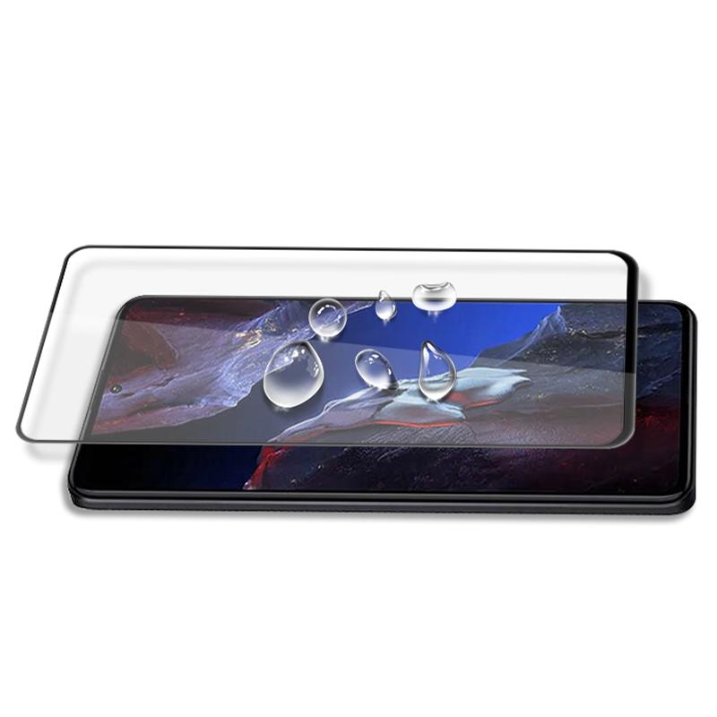 AMORUS Pentru Xiaomi Poco F5 Pro 5G/Redmi K60 5G/K60 Pro 5G Protector Ecran Sticlă Temperată HD Clară cu Imprimare Mătase