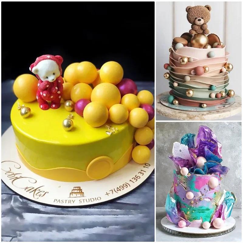 Semi-Round Pearl Cake Mold, Semi-Round Ball Chocolate Cake Mold, Epoxy Mold, Baking Tools, Cake Decoration