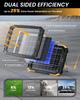 BALDR 13W 12V Solar Powered Charger Smart MPPT Charge Waterproof & Maintenance, Built-in Controller,