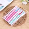 10-Piece Set of Fresh and Cute Neutral Water Pens - Colorful Floral Pattern In Pen Case