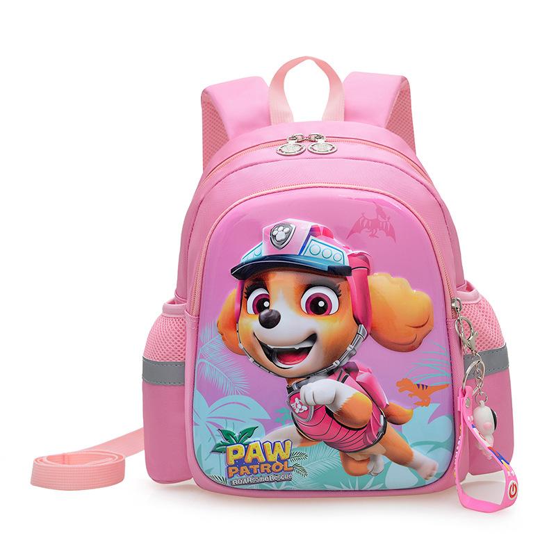 Kindergarten Cartoon Cute Backpack Fashionable New Letter Print Double Shoulder Bag Anime Outdoor Storage Children'S Backpack