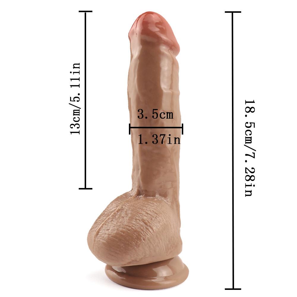 Brown Dildo for Women Suction Cup Realistic Wearable Penis Belt Sexual Harness Strap On Panties Anal Sex Toys for Lesbian Gay