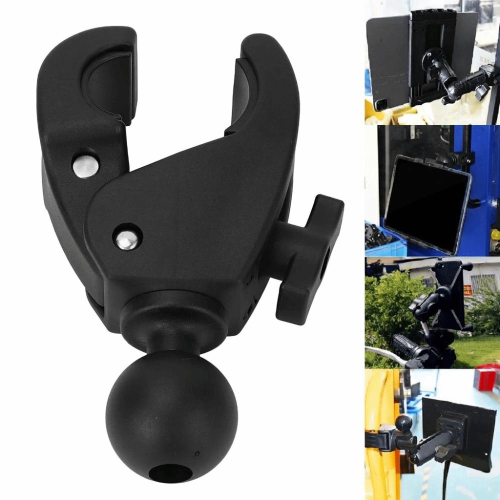 No Drilling Ball Head Stand with Clamp Base Mount Adapter Ball Mount Adapter  Tablet Mounting