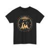 Cosmic Space Graphic Tee | Alien UFO T-Shirt for Sci-Fi Fans