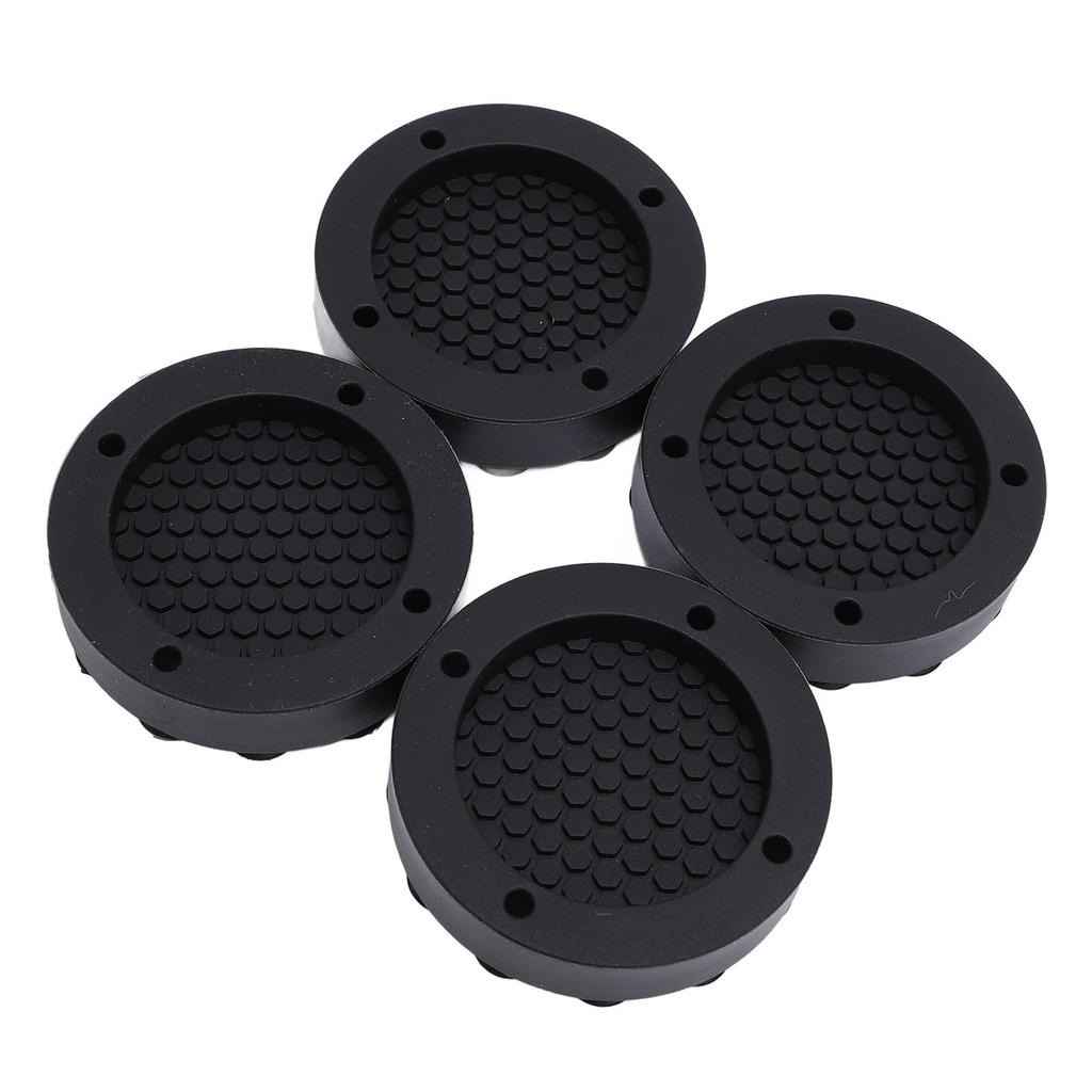 4pcs Washing Machine Vibration Damper with Powerful Suction Cup Washing Machine Anti Vibration Mat