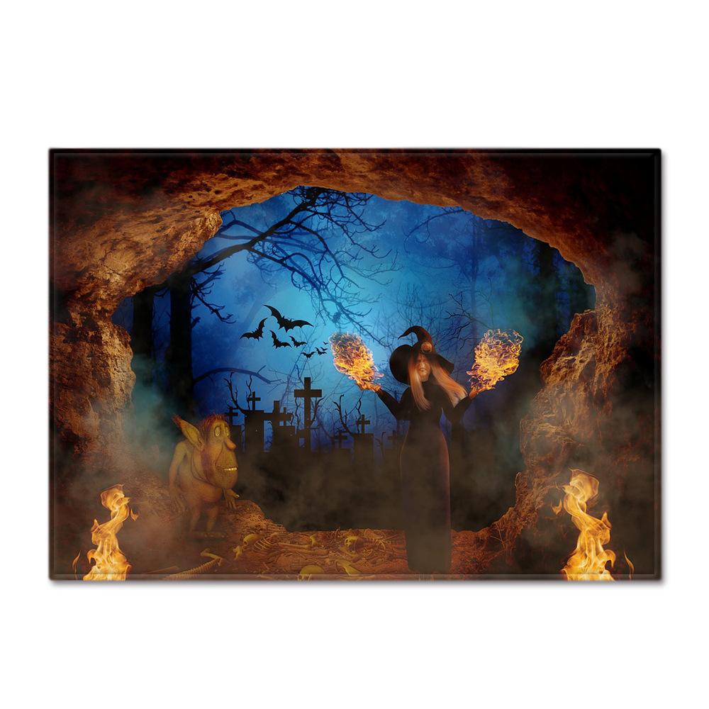 Skull Living Room Floor Mat Bedroom Dining Room Carpet Carpet Doormat