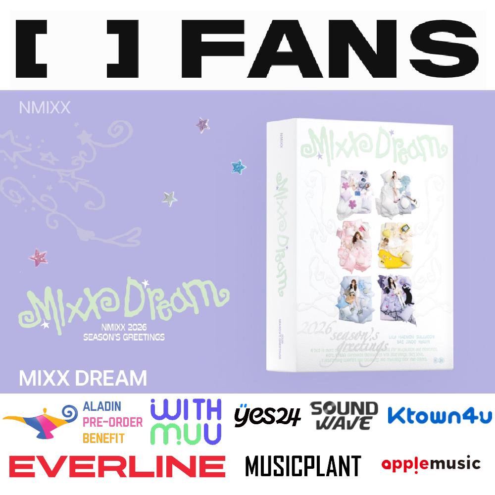 Pre-order NMIXX 2026 Season's Greetings MIXX DREAM & SHOP POB