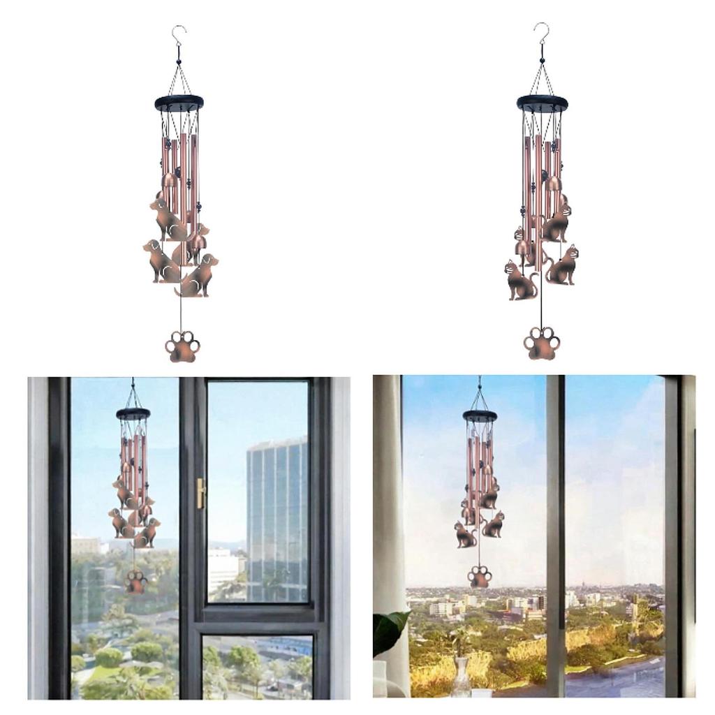 Memorial Gift Wind Chimes Decorative Aluminum for Front Porch Decor Sturdy