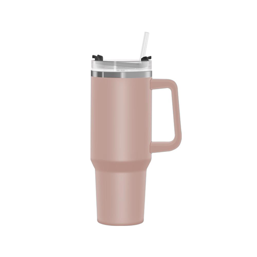 Wholesale Bulk 40oz Custom logo Reusable Insulated Tumbler with Straw Thermo Tumbler Water Tumbler