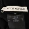 FOXEY NEW YORK made in Japan knit Zip hoodie 38 black Women Used